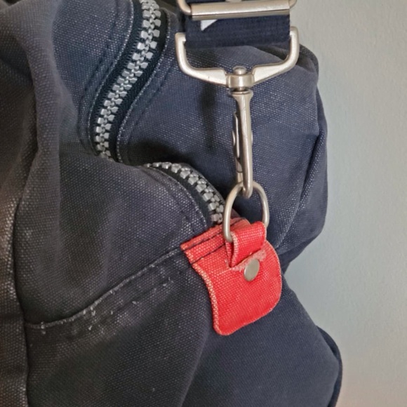 Vintage 90’s Tommy Hilfiger Duffle Bag Big Flag - Picture 3 of 13